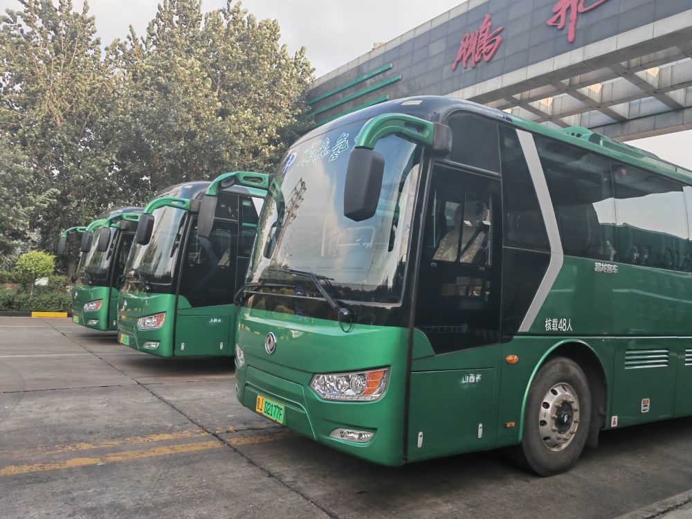 2024年9月4日拍攝的鵬飛集團(tuán)的氫能大巴車。新華社記者 王勁玉 攝