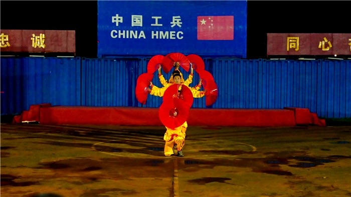 中國(guó)傳統(tǒng)文化節(jié)目表演。孫千攝