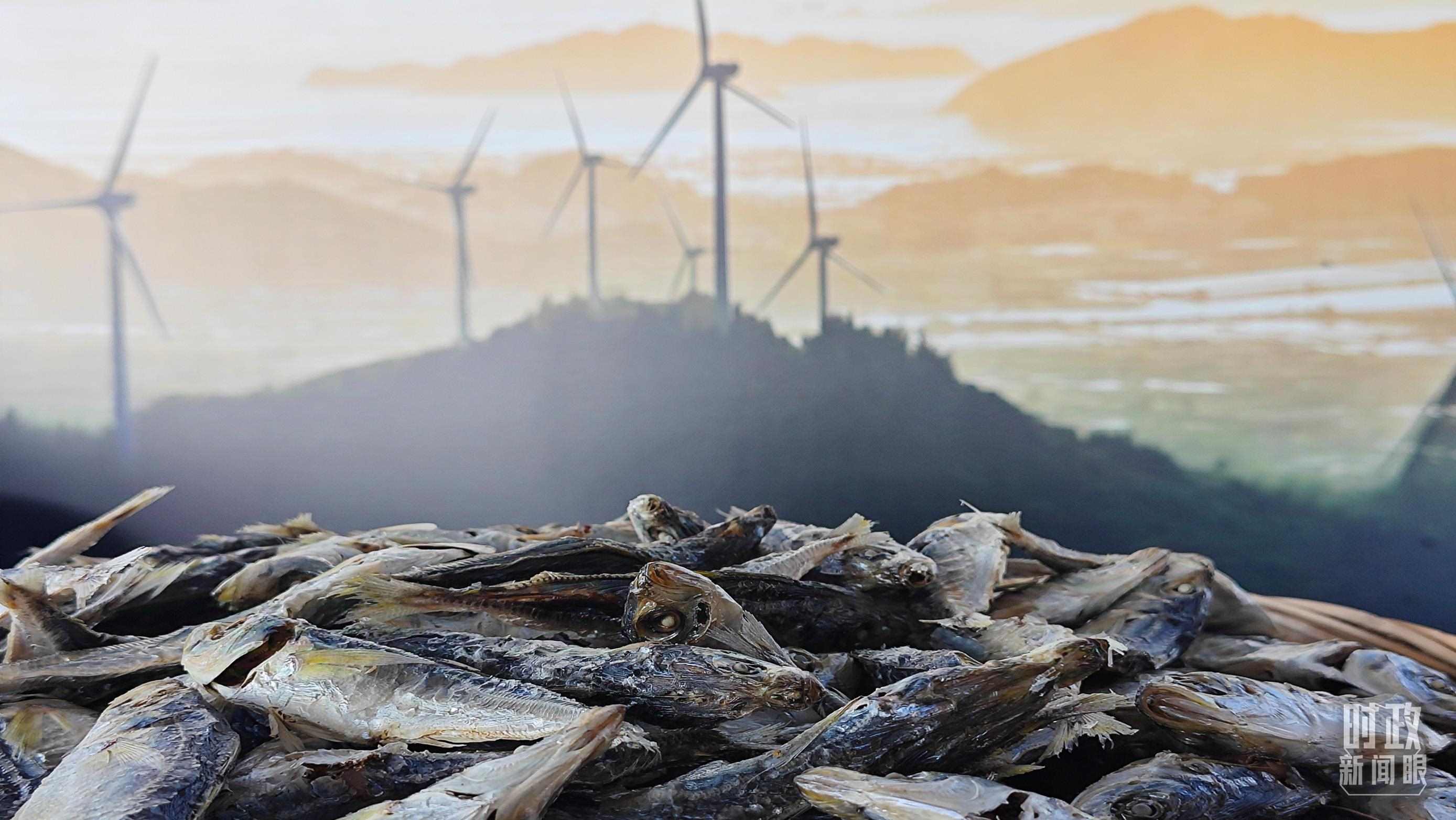 △澳角村的海產(chǎn)品。（總臺(tái)央視記者許永松拍攝）