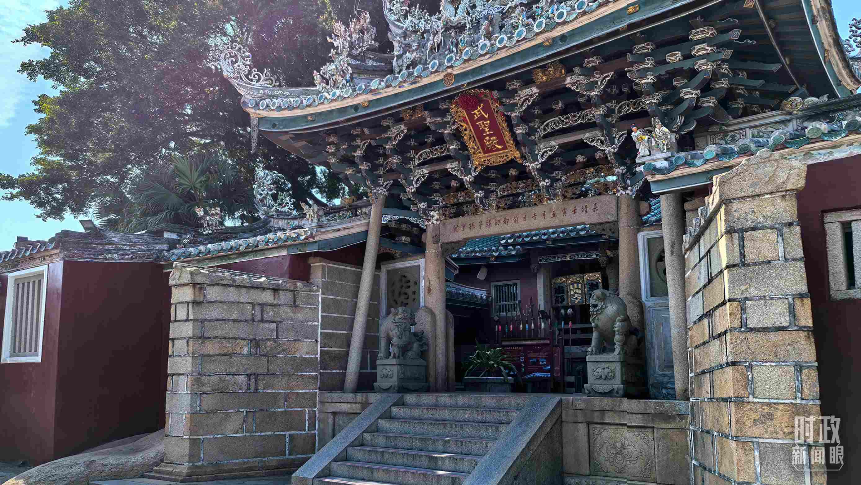 △關(guān)帝文化產(chǎn)業(yè)園。（總臺(tái)央視記者陸泓宇拍攝）