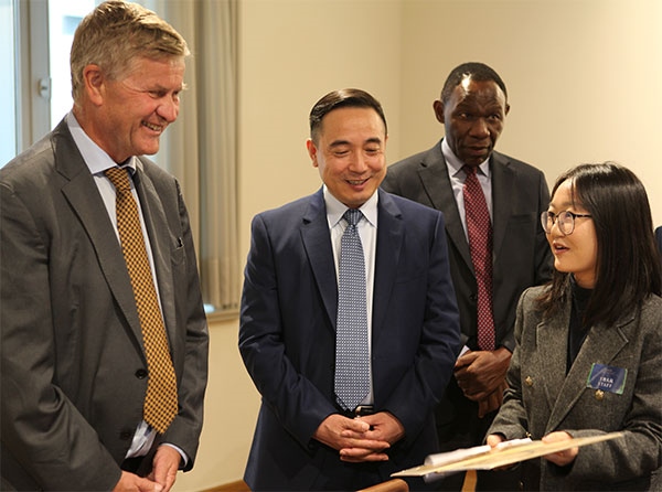 活動現(xiàn)場。中國駐歐盟使團(tuán)供圖