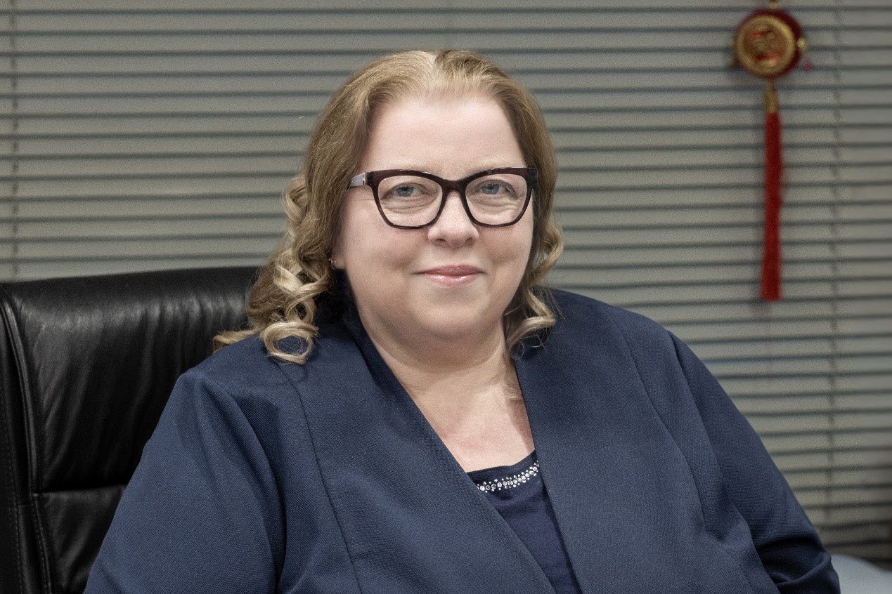 北京俄羅斯文化中心主任吳丹娜（塔季揚娜·烏爾茹姆采娃）。受訪者供圖