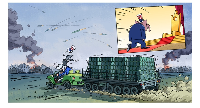 漫畫作者：馬宏亮（人民網(wǎng)版權(quán)圖片，未經(jīng)授權(quán)請(qǐng)勿轉(zhuǎn)載。）