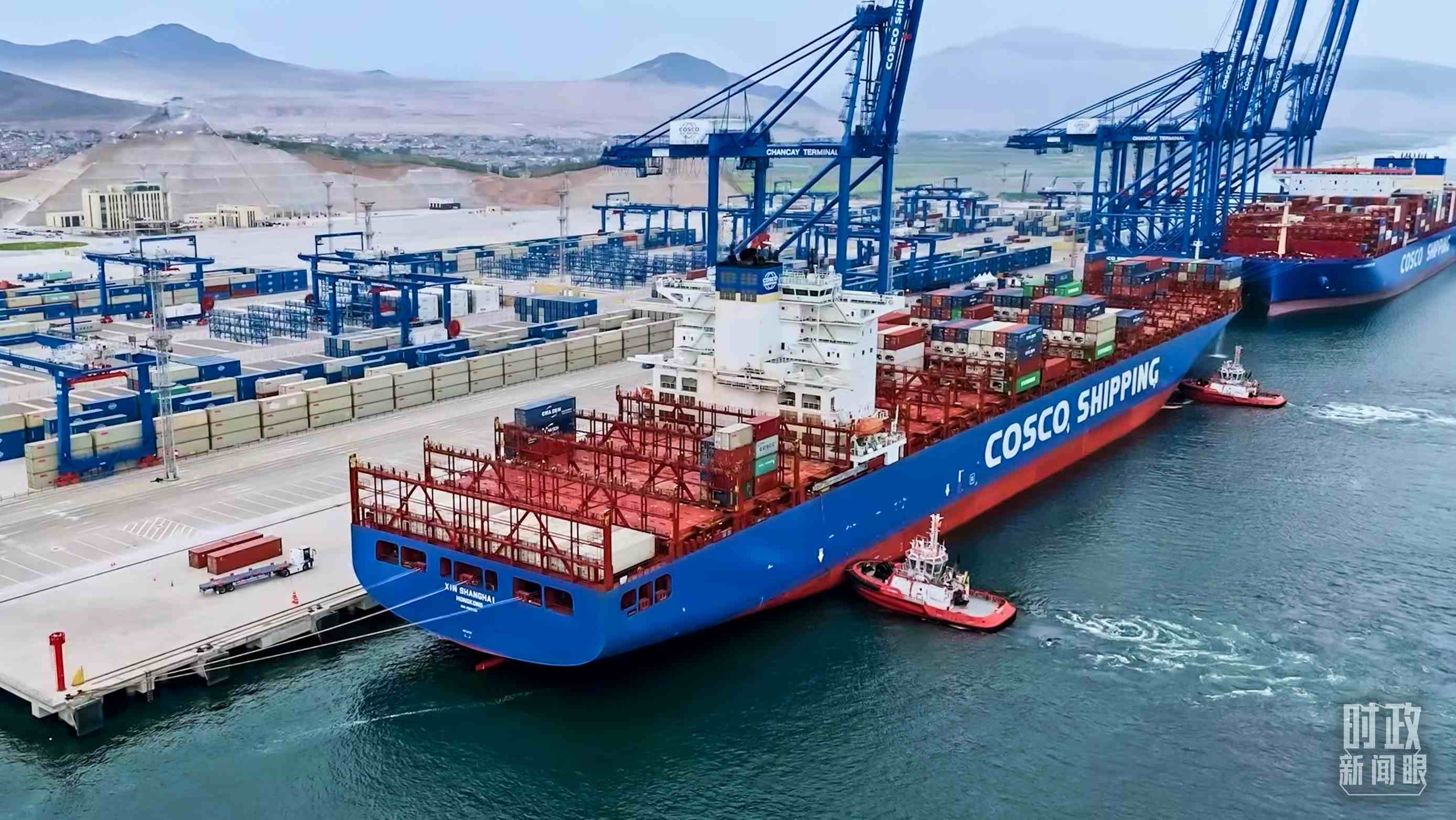 △秘魯錢凱港。（資料圖）