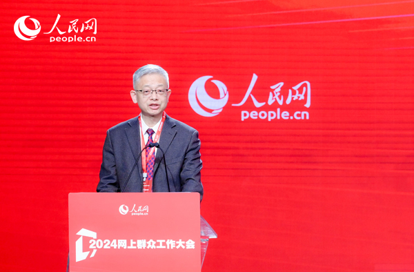 寧夏回族自治區(qū)銀川市委社會(huì)工作部副部長(zhǎng)李卒作實(shí)踐分享。人民網(wǎng) 鄂智超攝