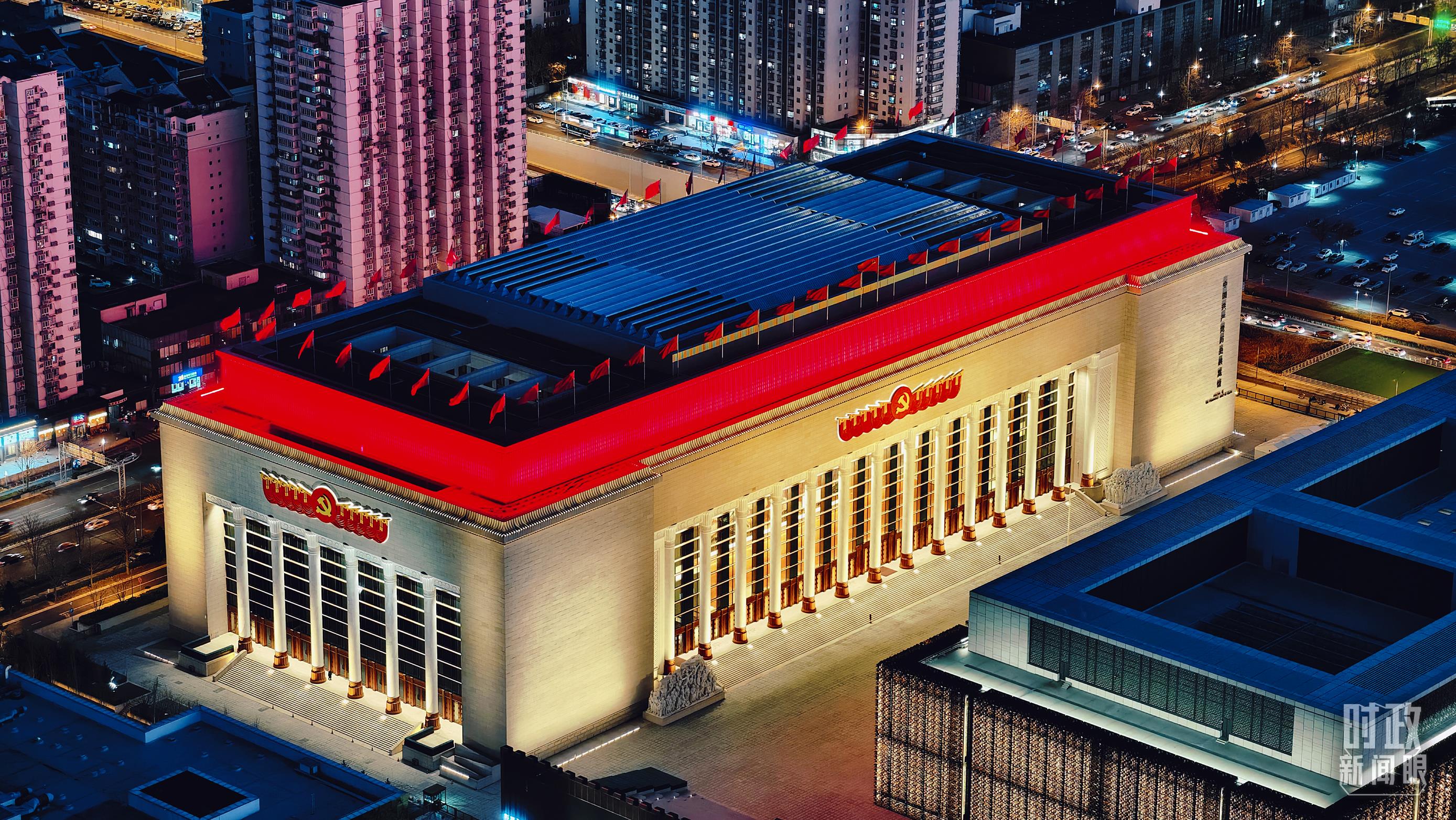 △中國(guó)共產(chǎn)黨歷史展覽館。（總臺(tái)央視記者張宇拍攝）