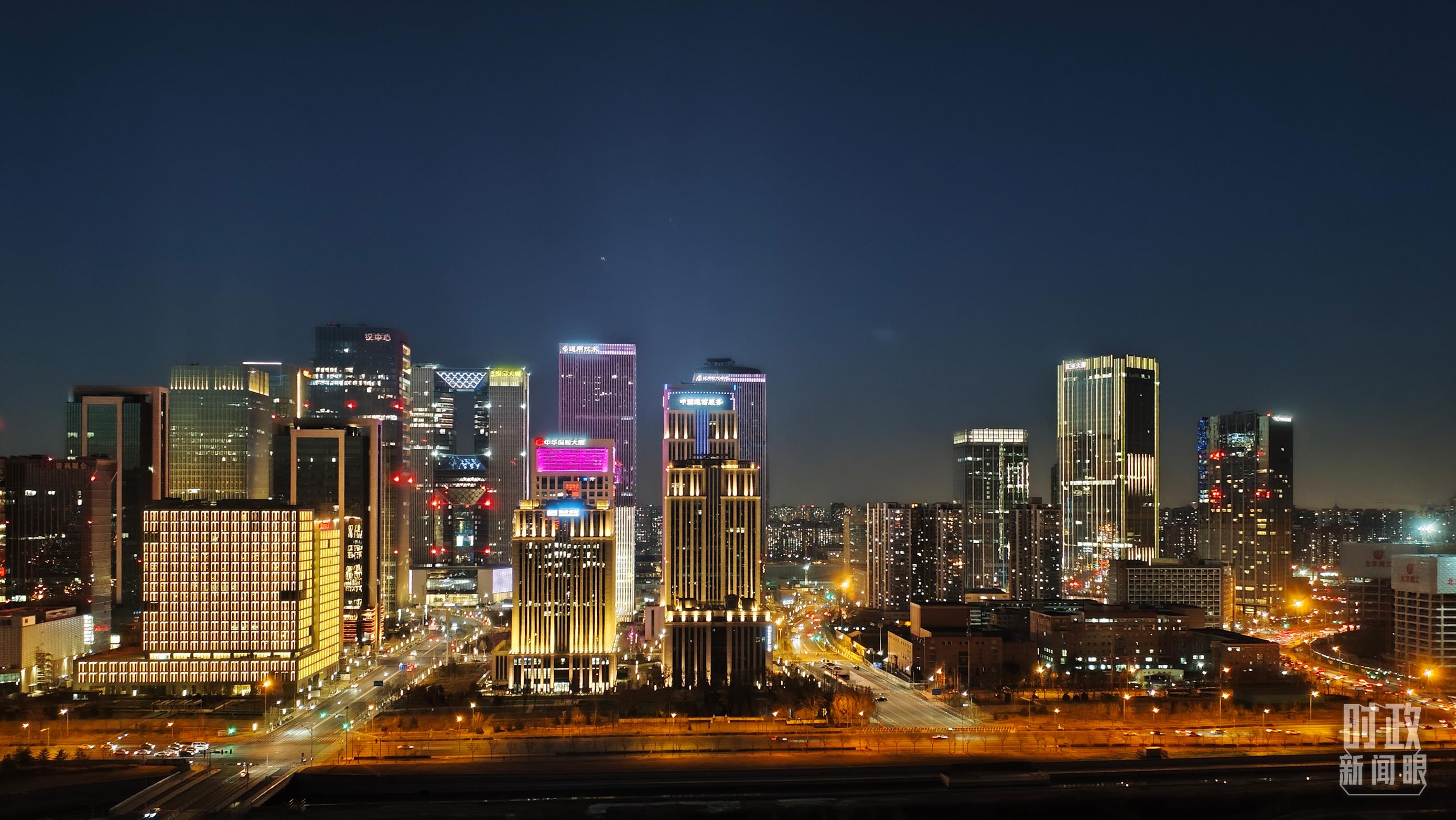 △北京麗澤商務(wù)區(qū)。（總臺(tái)央視記者薛冠南拍攝）