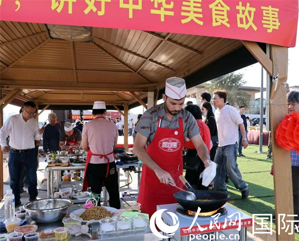 參賽一景。人民網(wǎng)記者管克江攝