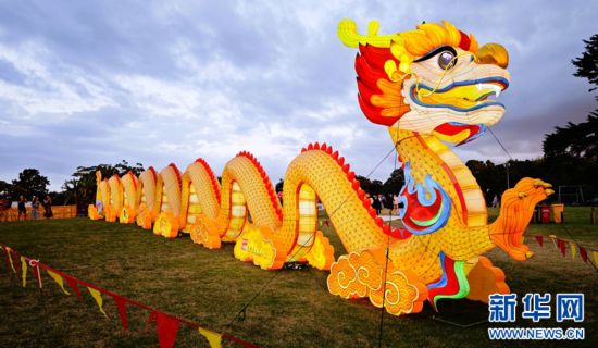 圖為2025年奧克蘭元宵燈節(jié)現(xiàn)場。（圖片由奧克蘭中國文化中心提供）