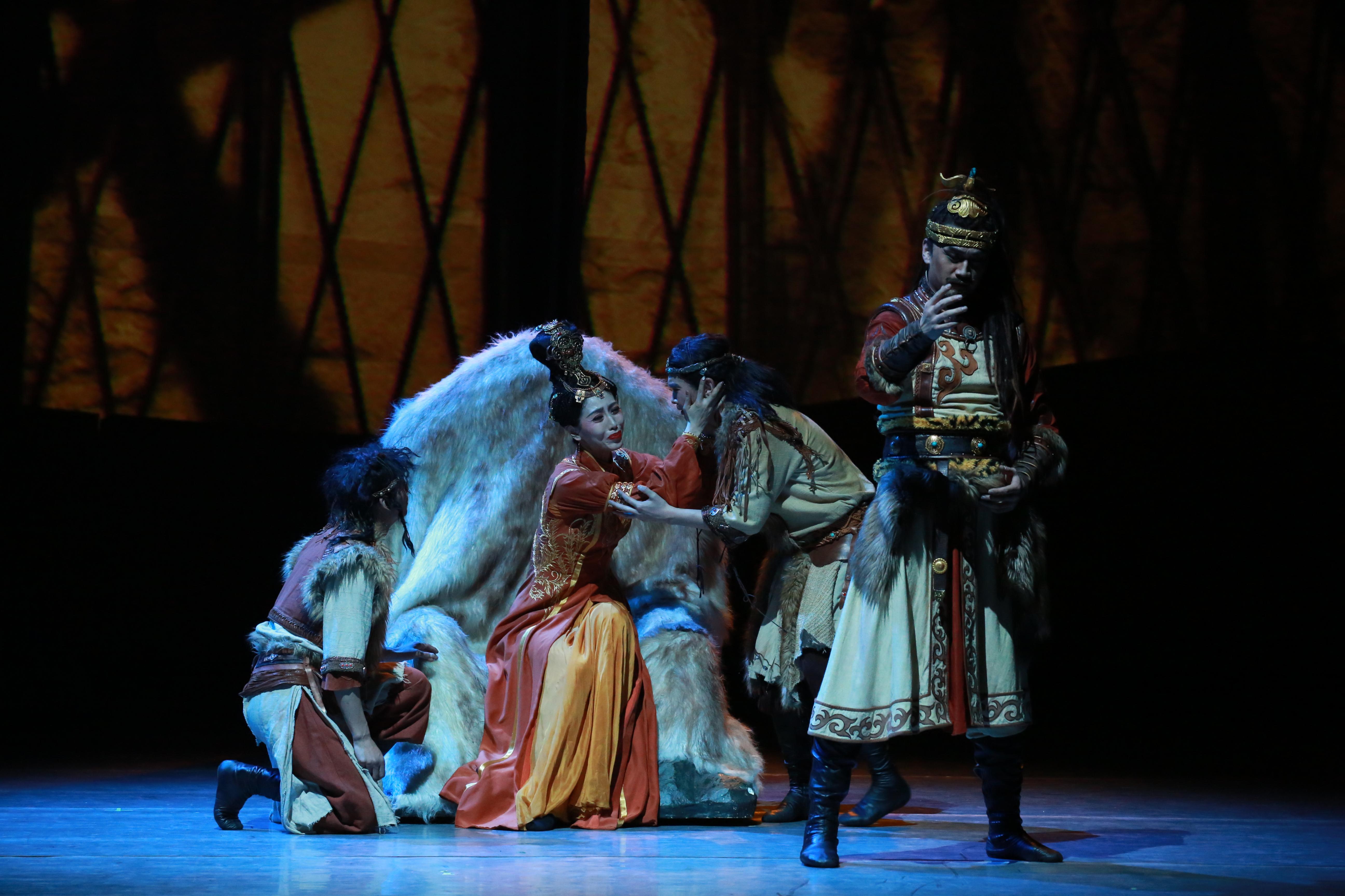 舞劇《胡笳十八拍》劇照。主辦方供圖