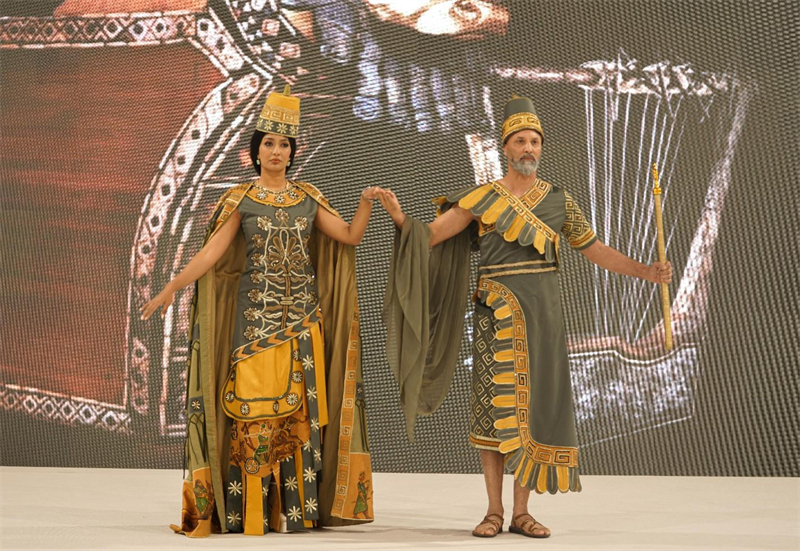 伊拉克時尚館舉辦的時裝展。伊拉克時尚館供圖