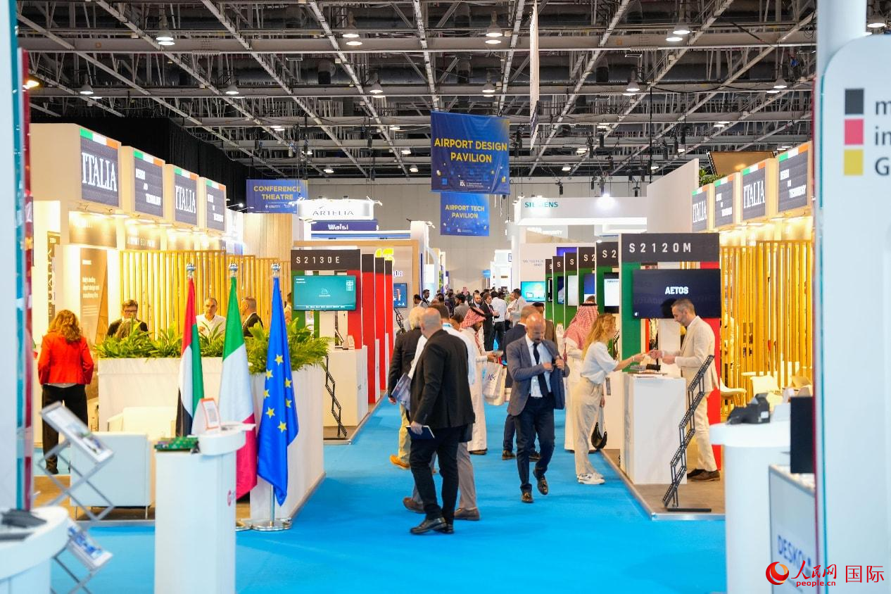 展會(huì)一景。人民網(wǎng)塔里克·易卜拉欣攝