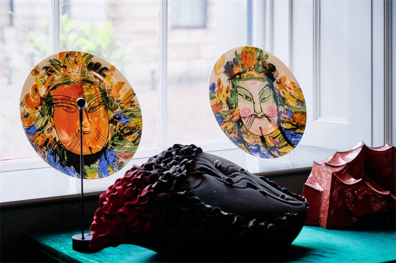 倫敦手工周中國館展品。楊浩鵬攝