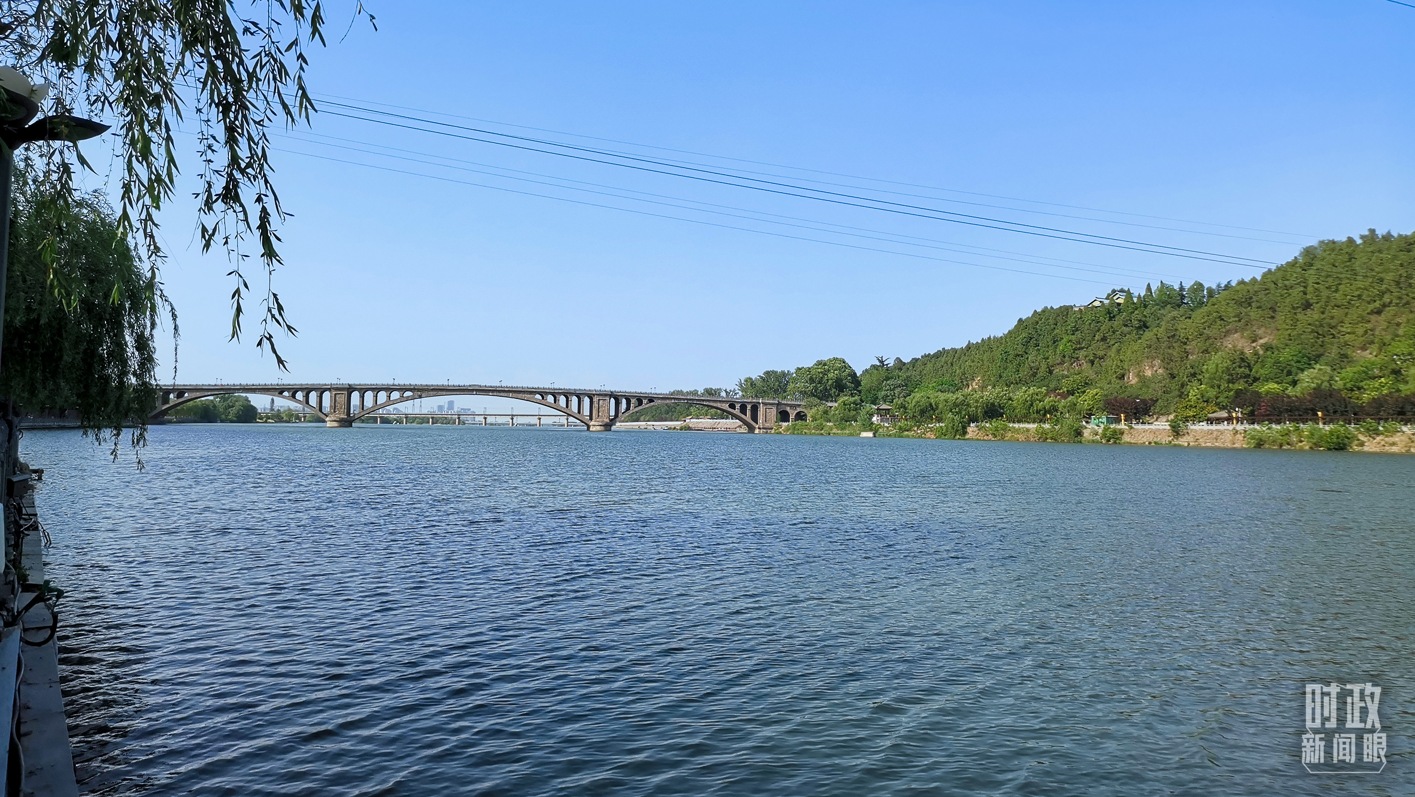 △伊河。（總臺央視記者范一鳴拍攝）