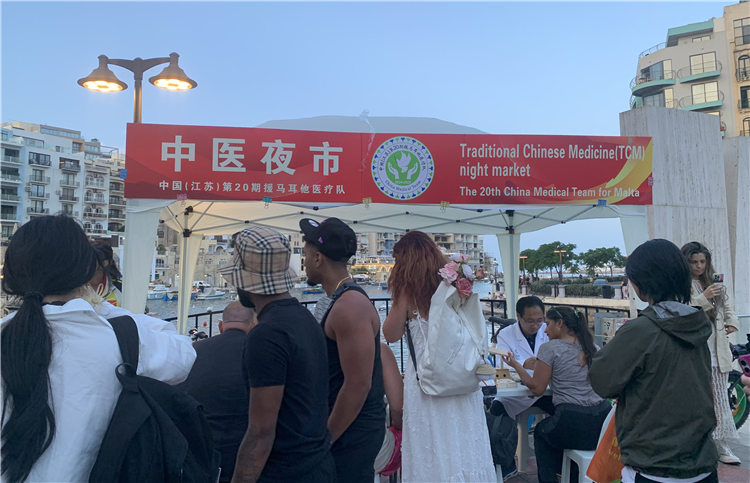 活動(dòng)現(xiàn)場(chǎng)。 中國(guó)援馬耳他醫(yī)療隊(duì)供圖