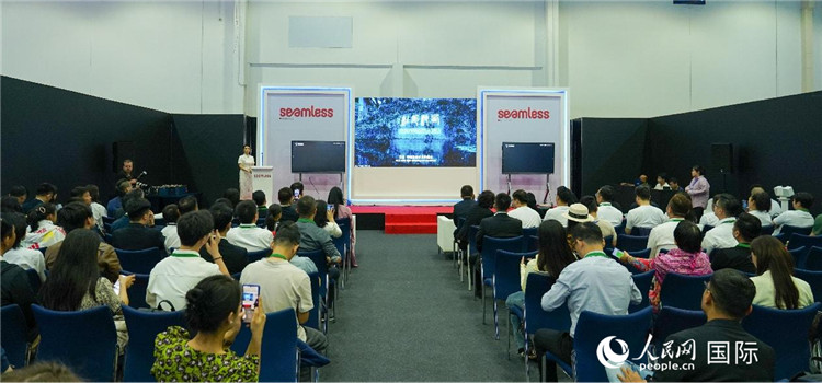 活動現(xiàn)場一景。人民網(wǎng) 塔里克·易卜拉欣攝