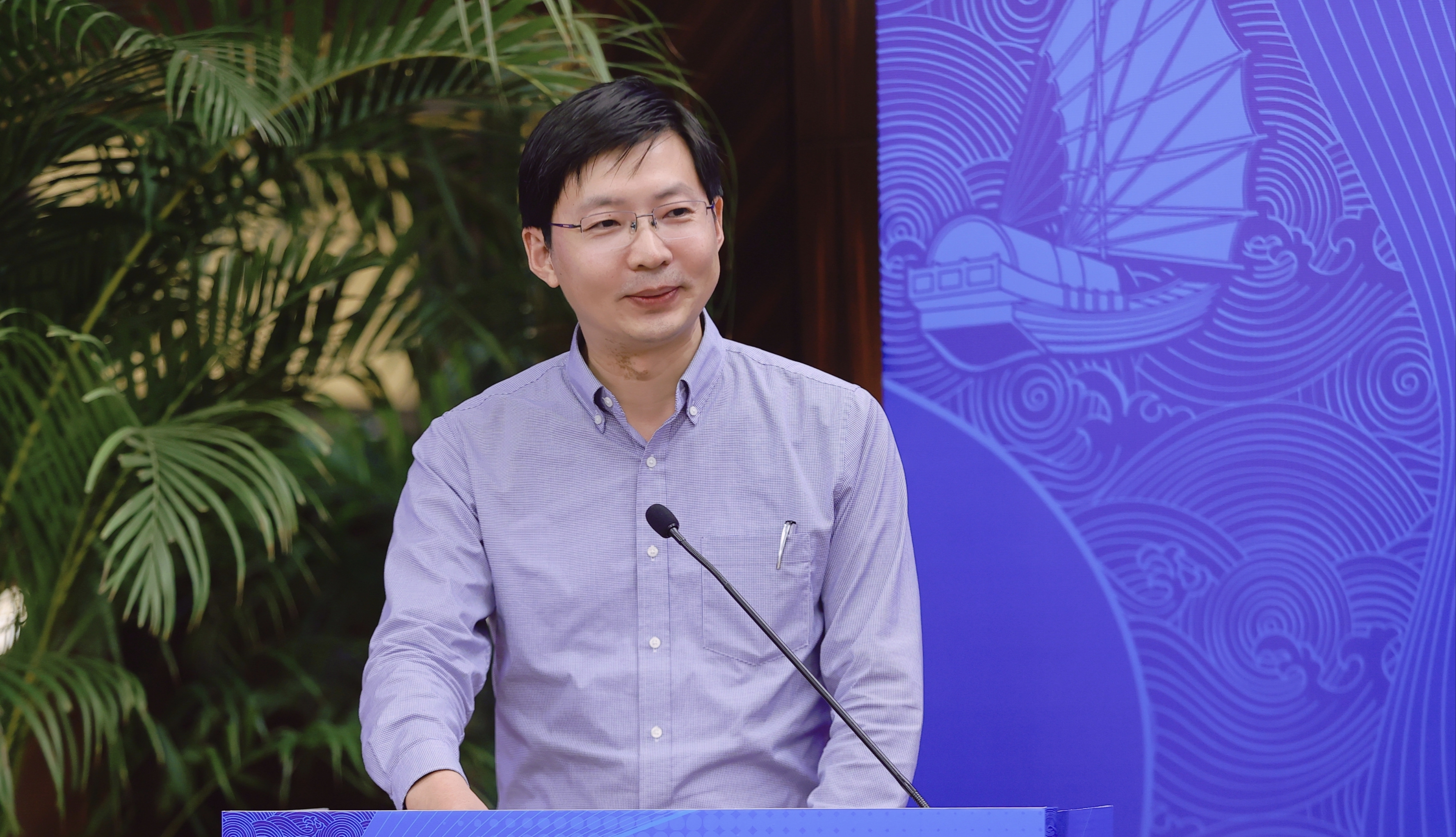 上海國際問題研究院王玉柱研究員。受訪者供圖